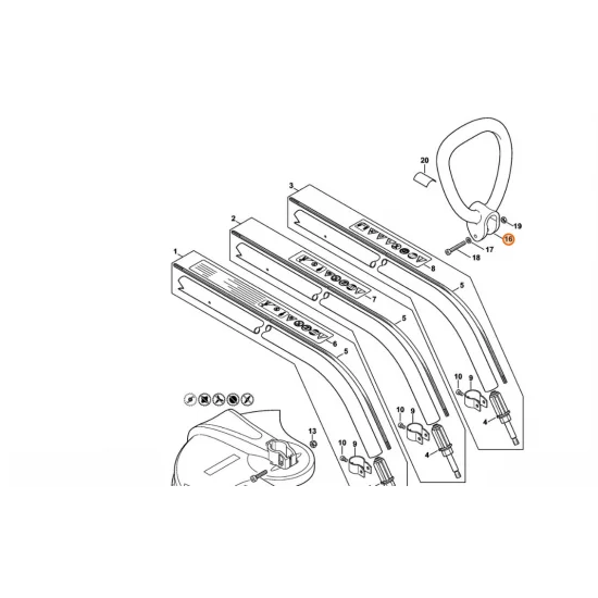 STIHL  Uchwyt pałąkowy 4140 791 2300